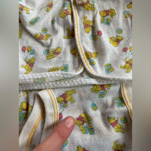 Vintage baby 2 peice set Disney Winnie the Pooh - Picture 3 of 4